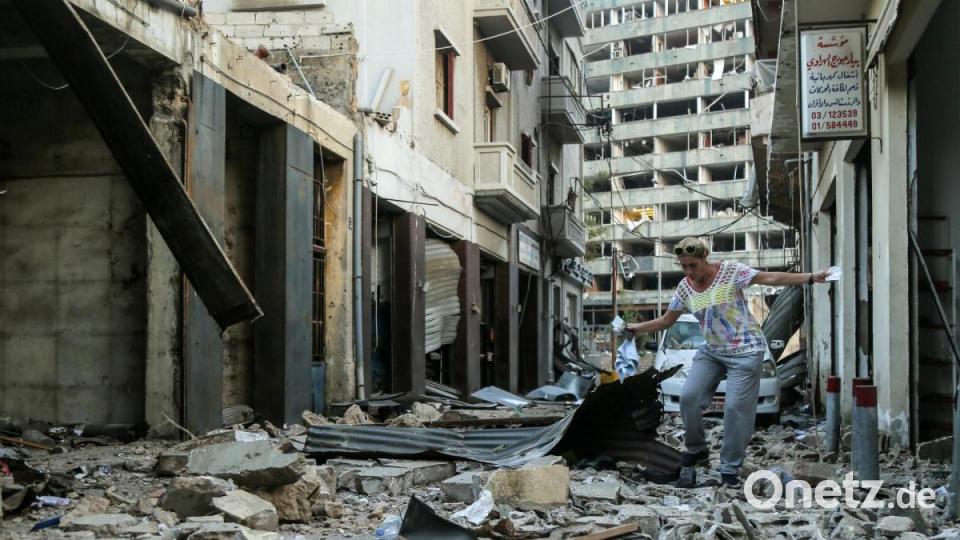 In der libanesischen Hauptstadt Beirut hat sich am Dienstag eine schwere Explosion mit dutzenden Tote tausenden Verletzten ereignet. Bild: Marwan Naamani