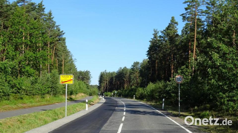 Von Weiden nach Parkstein ist ein Teil der Gemeindeverbindungsstraße erneuert worden. Bild: Stadt Weiden