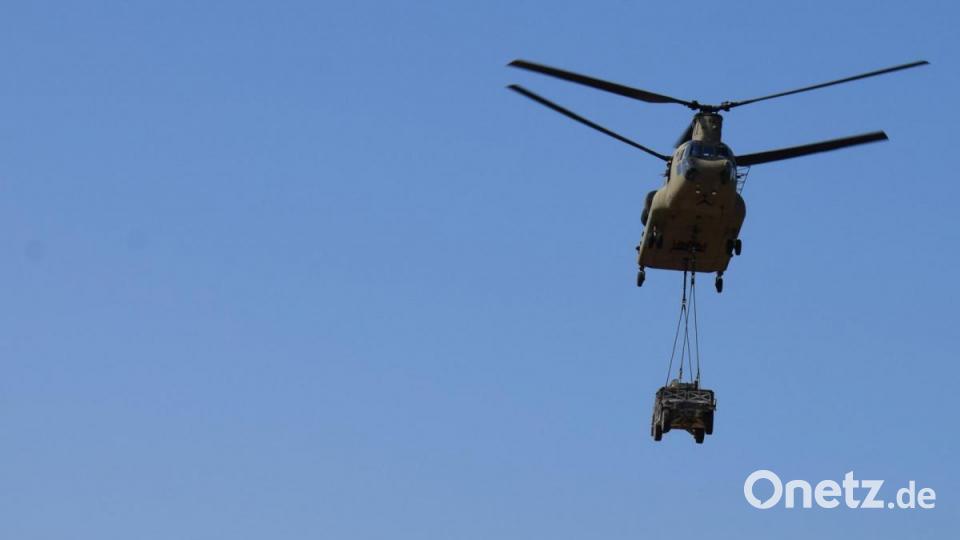 Der Schwerpunkt der Übung &quot;Saber Junction 2020&quot; liegt heuer in der schnellen Luftverlegung der Fallschirmjäger und des benötigten Materials. Bild: bö
