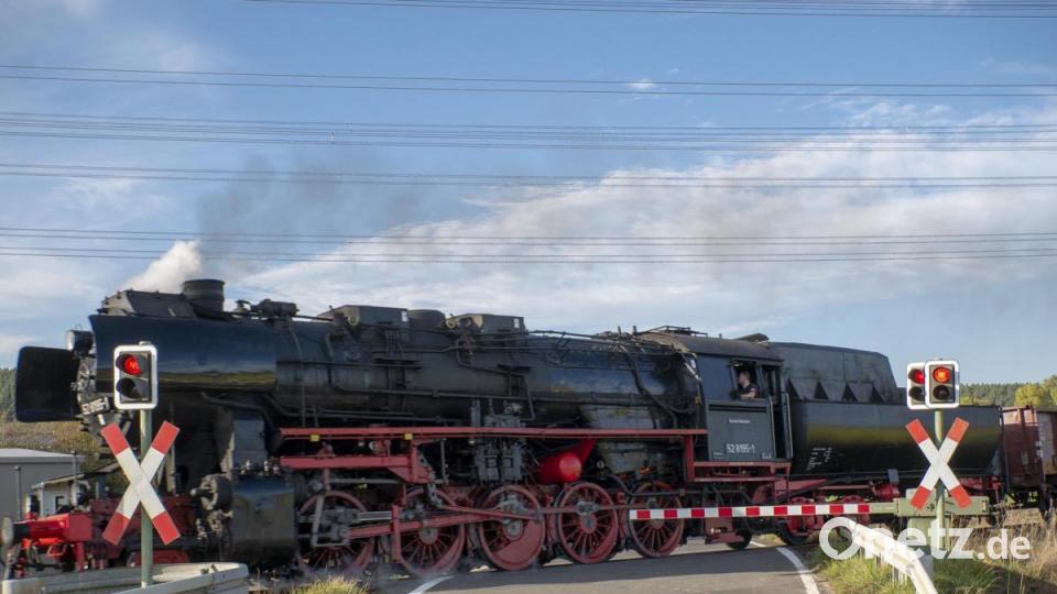 Immer ein schöner Anblick: eine alte Lok. Bild: Peter Klein