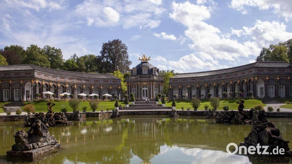 Die Eremitage in Bayreuth - bei bestem Wetter wunderbar fotografiert. Bild: Peter Klein