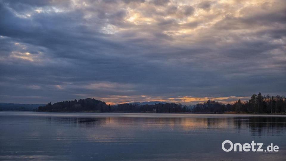 Der Staffelsee in Murnau war Peter Kleines erstes Motiv in seiner Guten-Morgen-Serie. Bild: Peter Klein