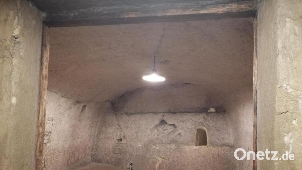 Auch heute erkennt man noch ganz genau, welche Teile der Keller in den 40er Jahren als Bunker genutzt wurden. Bild: wpt