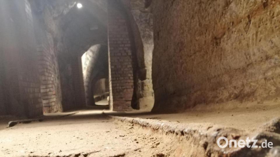 Mit einer Art Schienen-System in die Keller haben die Schwandorfer früher ihr Bier transportiert. Bild: wpt
