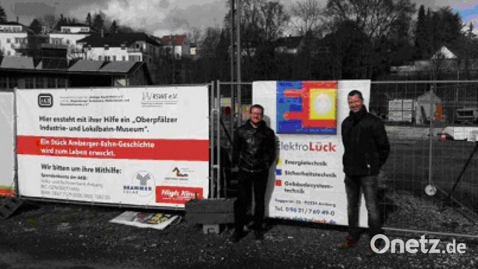 Auch die Firma Elektro Lück unterstützt die Bahn-Freunde. Bild: Matthias Gruschwitz