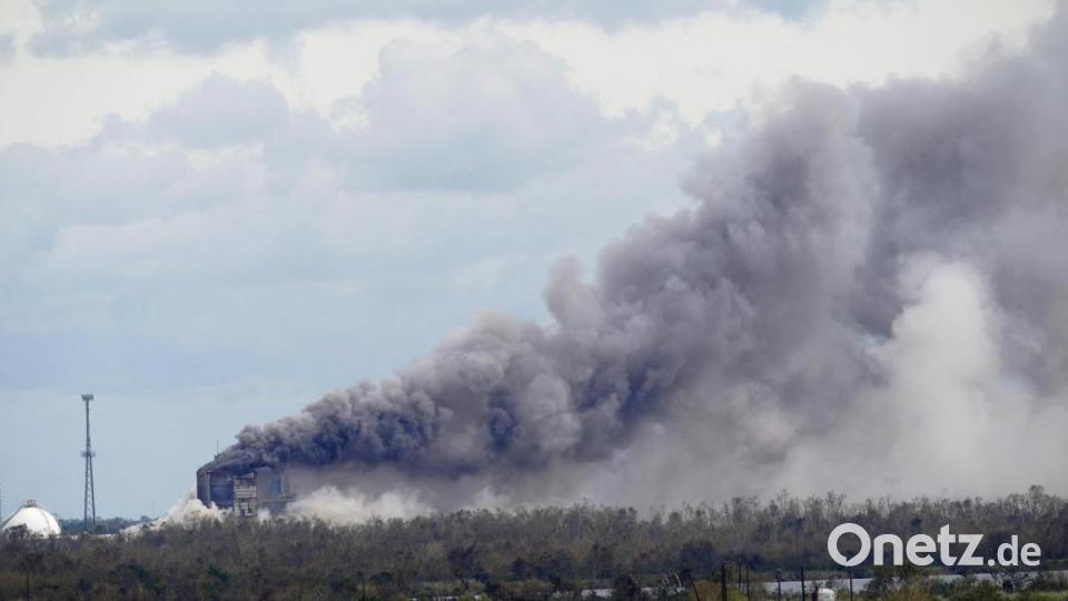 Der Hurrikan „Laura“ hat die Küste von Louisiana hart getroffen. Hunderttausende Menschen sind betroffen. Bild: Gerald Herbert