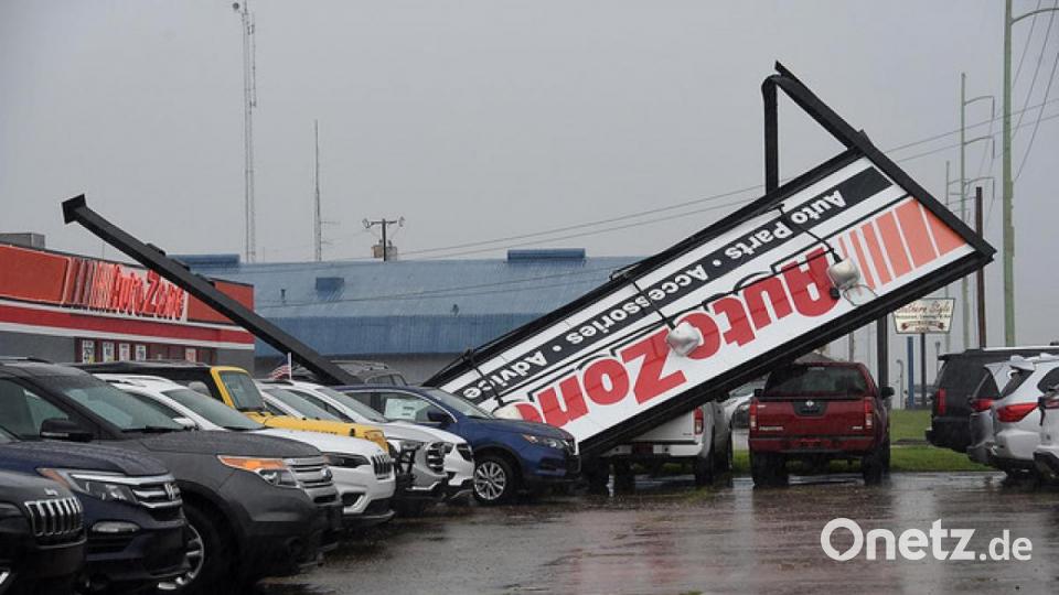 Der Hurrikan „Laura“ hat die Küste von Louisiana hart getroffen. Hunderttausende Menschen sind betroffen. Bild: Ben Hillyer