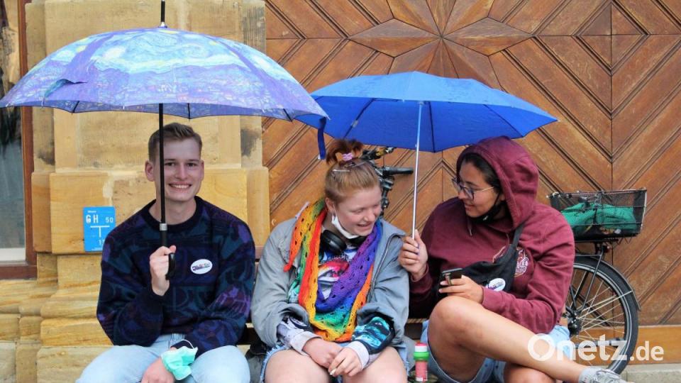 Christopher Street Day in Amberg. Bild: Williamson, Dagmar
