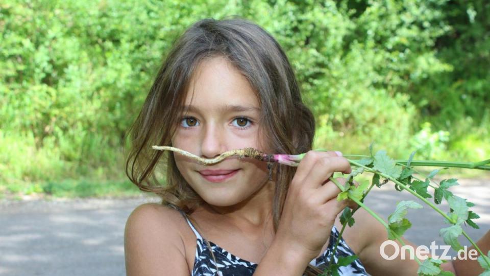 &quot;Riecht nach Karotte!&quot; Ronja freut sich schon auf den ganz besonderen Leckerbissen. Bild: Evi Wagner