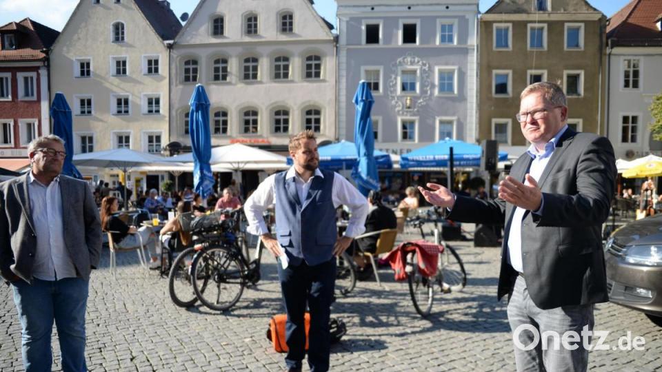 Auf dem Marktplatz Bild: Andreas Brückmann