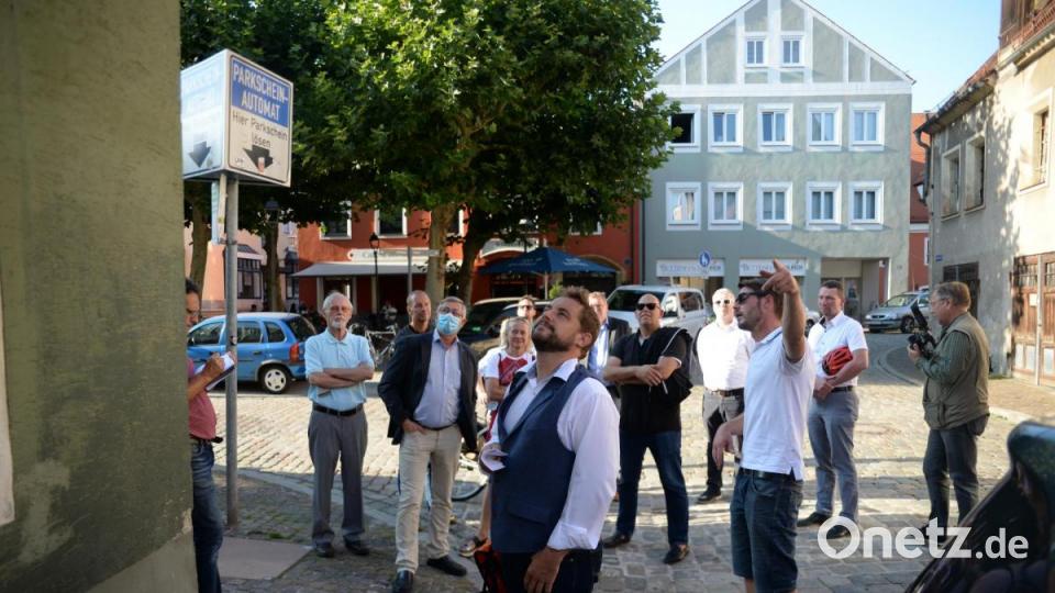 Erläuterungen zum alten Haus der Druckerei Ochmann. Bild: Andreas Brückmann