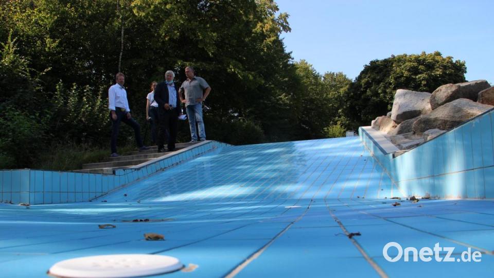 Das Kinderplanschbecken soll mit Edelstahl ausgekleidet werden. Bild: gri