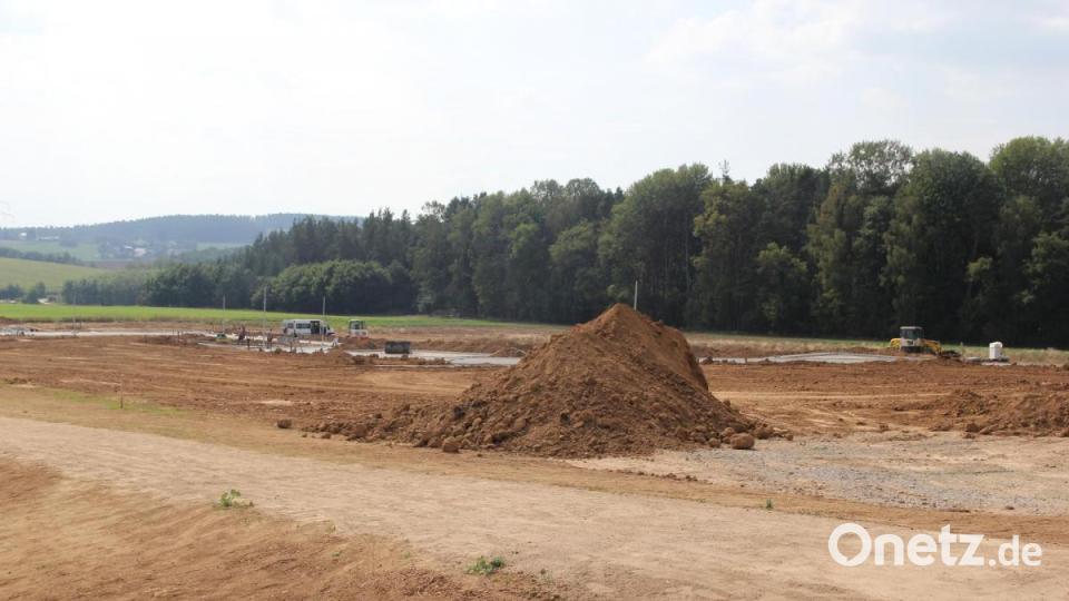 Das Baugebiet West IV liegt ebenfalls in den letzten Zügen - Ende des Monats werden die Bauparzellen vermessen. Bild: ral