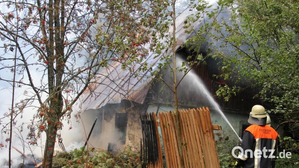 Die Feuerwehren hatten den Brand schnell unter Kontrolle. Bild: kro