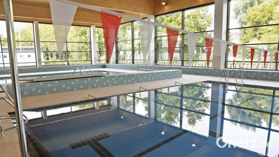 Das neue Realschulhallenbad wird bei den Nutzern für Begeisterung sorgen. Bild: Petra Hartl