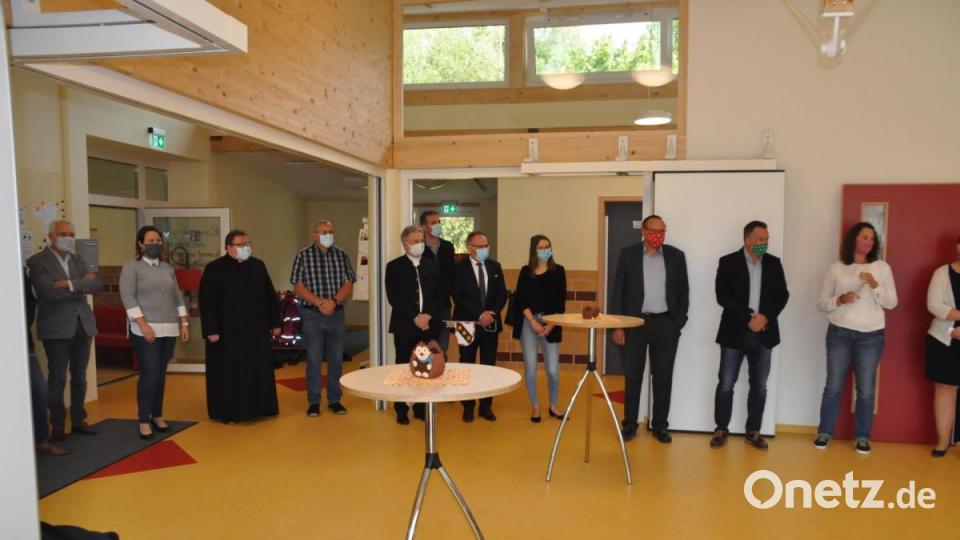 Die Ehrengäste der Einweihungsfeier. Bild: ak