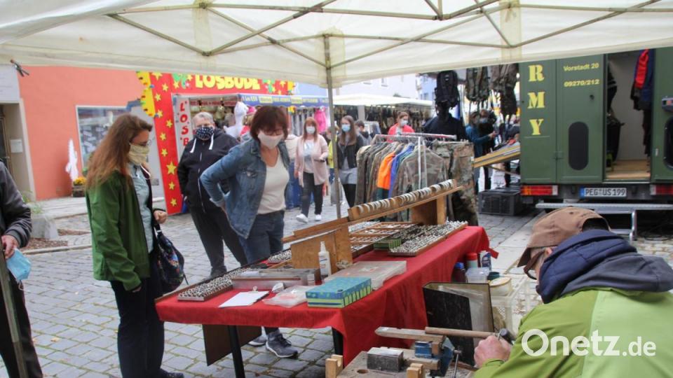 Einen Erfolg verbuchte der Michaelimarkt in Oberviechtach. Bild: frd