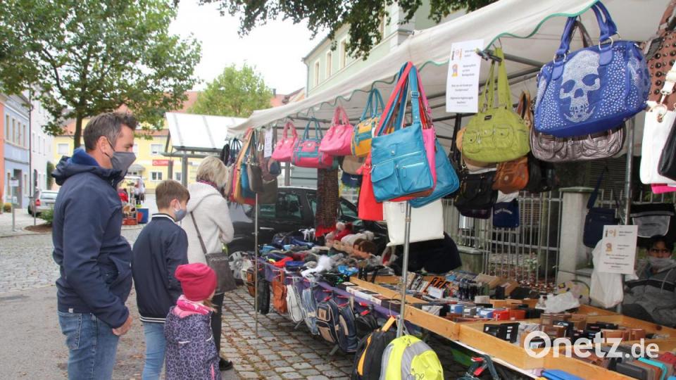 Einen Erfolg verbuchte der Michaelimarkt in Oberviechtach. Bild: frd