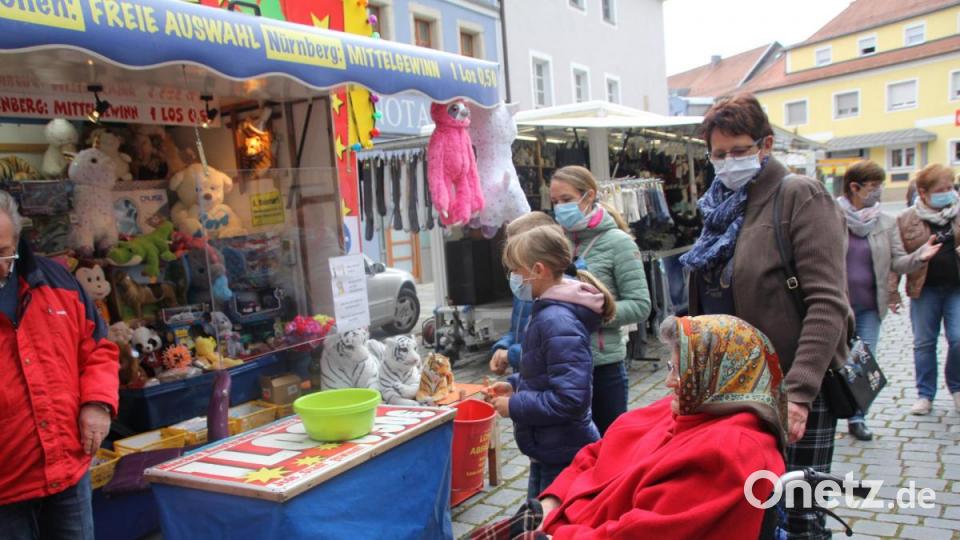Einen Erfolg verbuchte der Michaelimarkt in Oberviechtach. Bild: frd