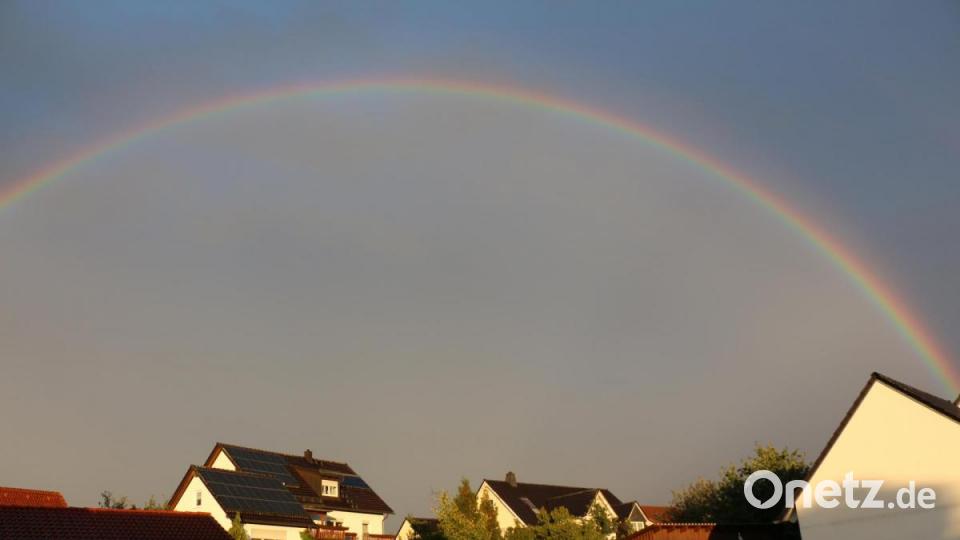 Doppelter Regenbogen in Kastl Bild: rpp