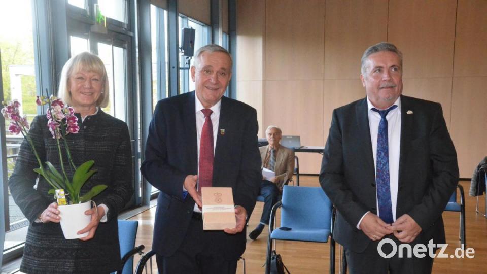 Festakt zum 30. Partnerschaftsjubiläum mit der Partnerstadt Annaberg-Buchholz. Bild: Kunz