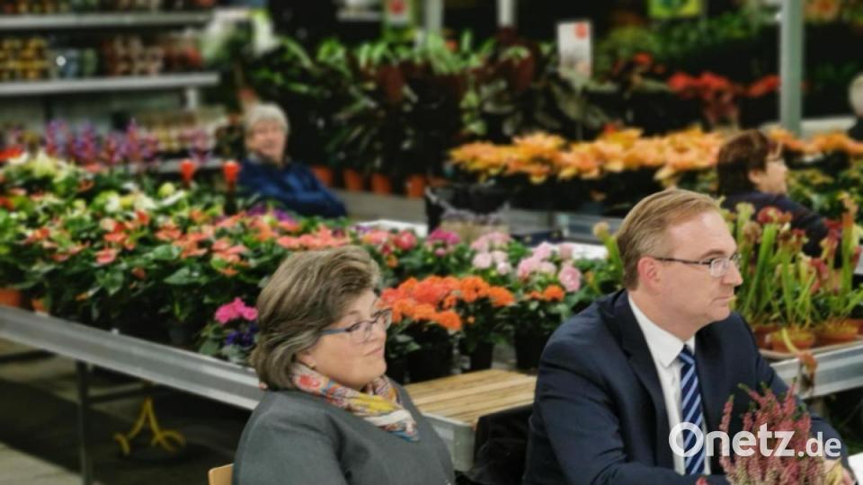 Auch MdL Alexander Flierl – neben im Gattin Rita – wurde verabschiedet. Bild: Portner