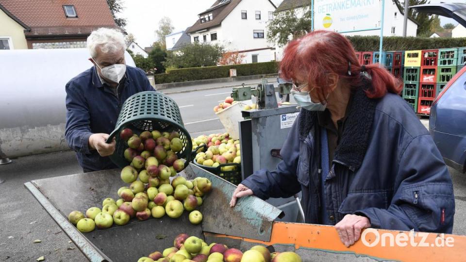 Eindrücke aus der Obstverwertung Rösel. Bild: Petra Hartl