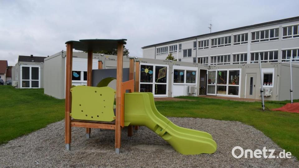 Für die ganz Kleinen wurde ein eigener Spielplatz angelegt. Bild: bnr