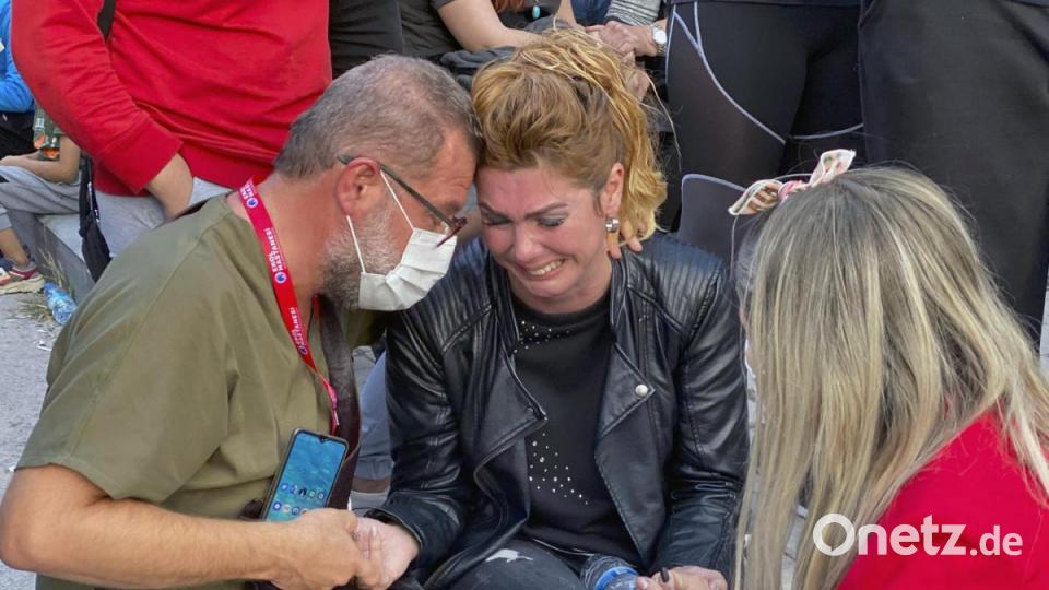 Ein starkes Erdbeben in der Ägäis hat in der Westtürkei und auf den griechischen Inseln am Freitag für große Zerstörung gesorgt. Mehrere Menschen starben; es kam zu Tsunamis. Bild: Ismail Gokmen