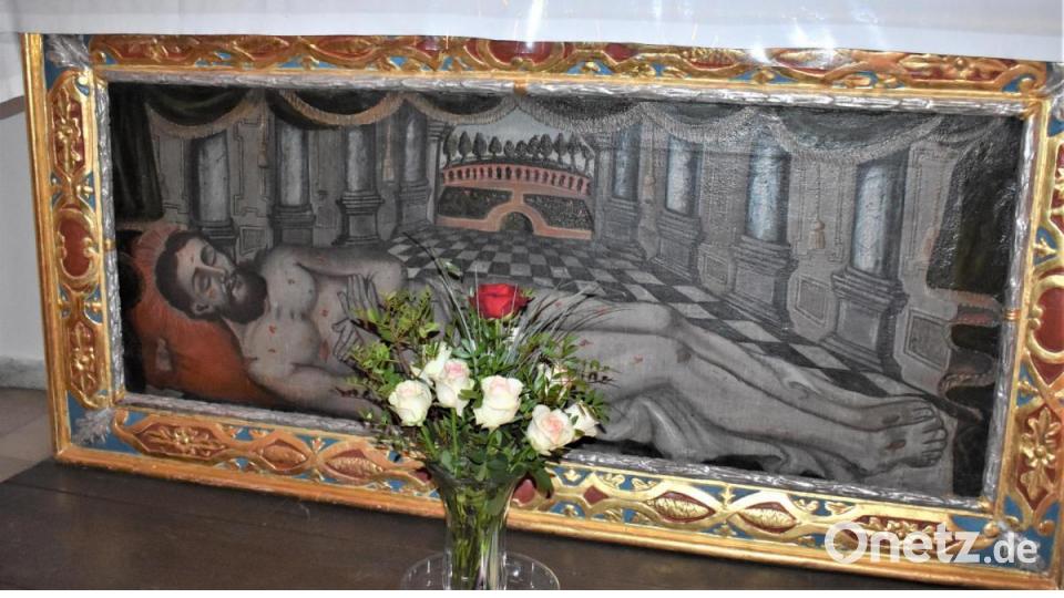 Christus im Grab. Bild: rgr