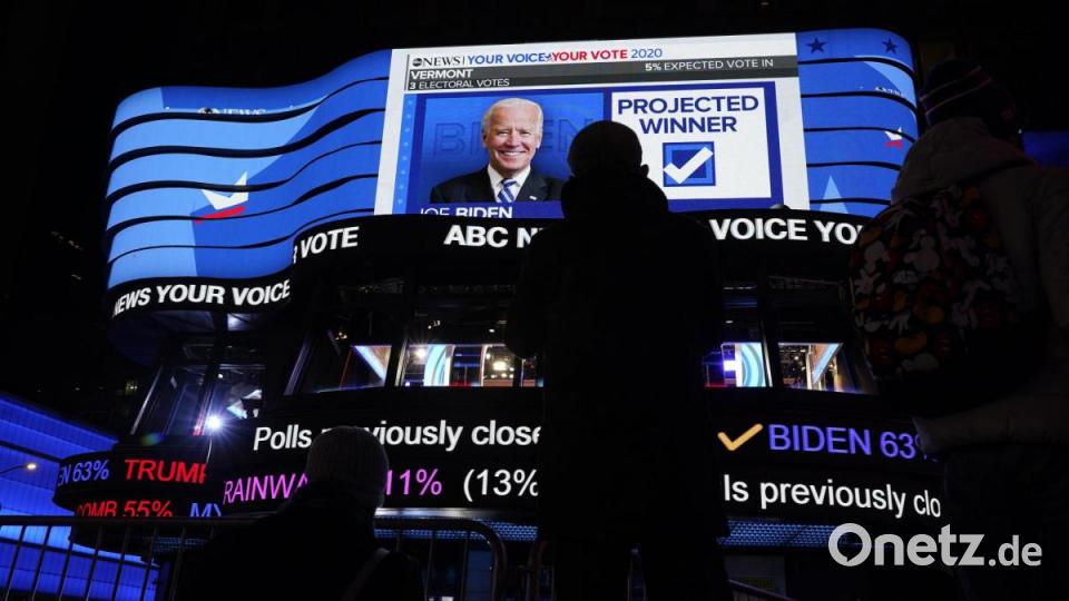 Donald Trump oder Joe Biden - wer setzt sich am Ende durch? Nach einem beispiellosen Wahlkampf haben die USA ihren Präsidenten für die nächsten vier Jahre gewählt. Bild: Seth Wenig