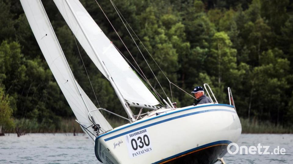 Die &quot;Krängung&quot; ist das Attraktive am Segelsport. Bild: Gerhard Götz