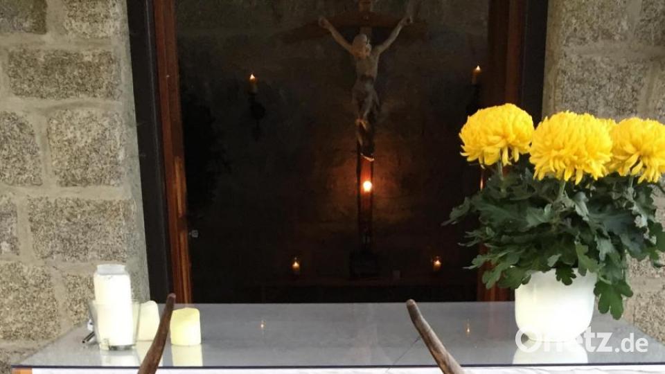 Eine Hubertusmesse fand am Buchberg statt. Bild: Sabine Weiß/exb