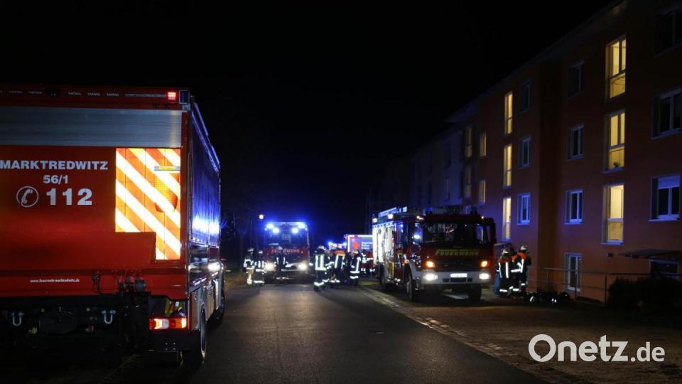 Brand in Seniorenheim im Waldershof. Bild: rw
