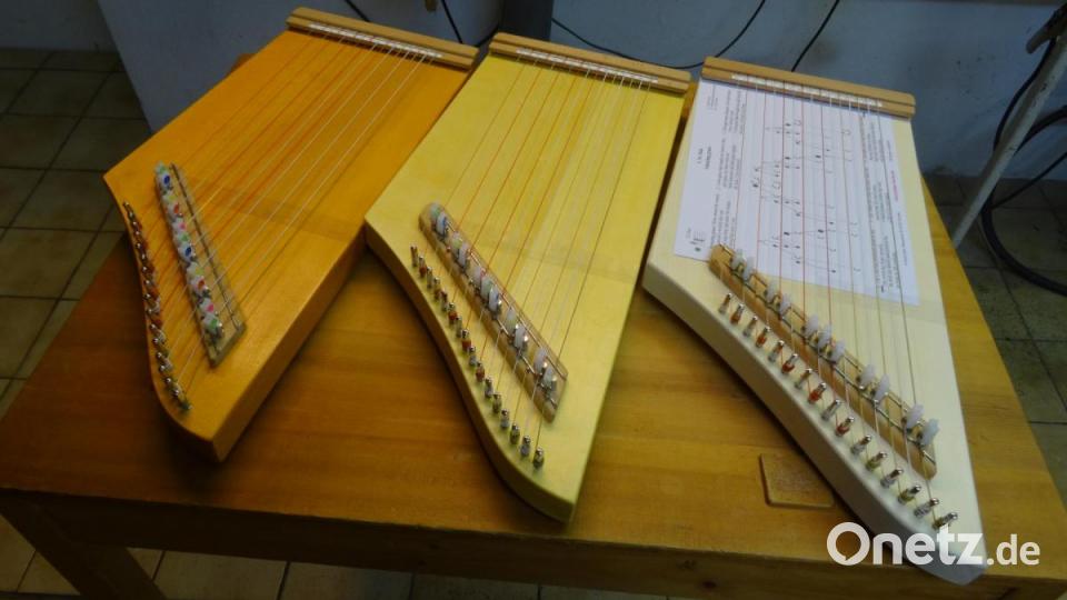 So sehen die fertigen Luber-Harfen aus: perfekt gearbeitet und edel gestylt. Bild: hka