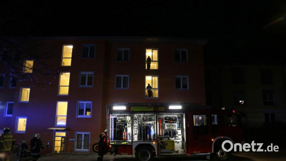 In einem Altersheim in Waldershof hat es am späten Montagabend gebrannt. Bild: rw