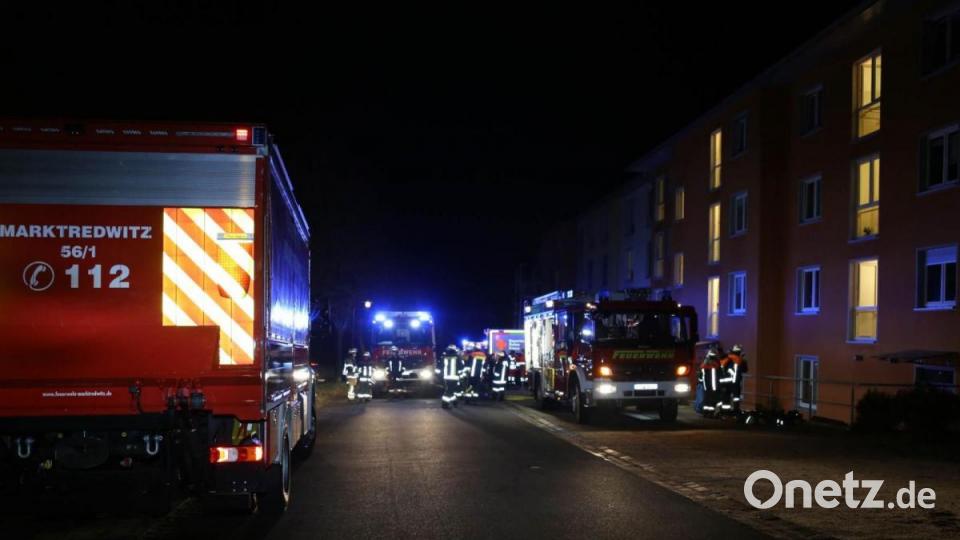 In einem Altersheim in Waldershof hat es am späten Montagabend gebrannt. Bild: rw