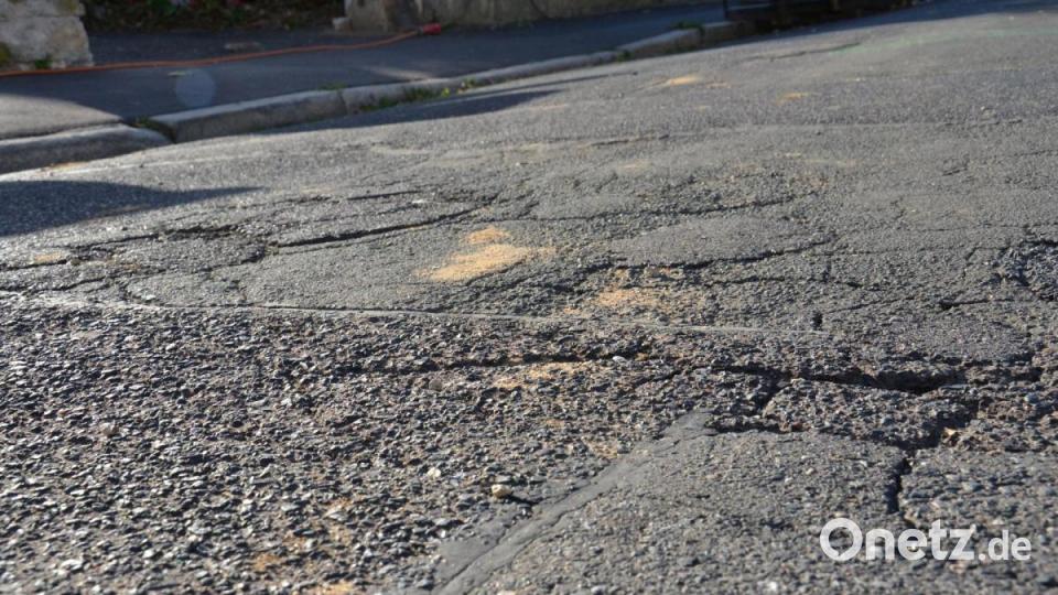 So sieht die Bäumlstraße nicht nur an dieser Stelle aus. Bild: tk