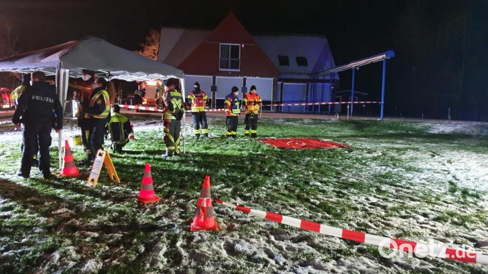 Der dritte Einsatz für die Fachgruppe Drohne des Landkreises Amberg-Sulzbach führte zu einer Vermisstensuche nach Unterklausen, welche sich dann in den benachbarten Landkreis in die Ortschaft Happurg verlagerte. Bild: egl