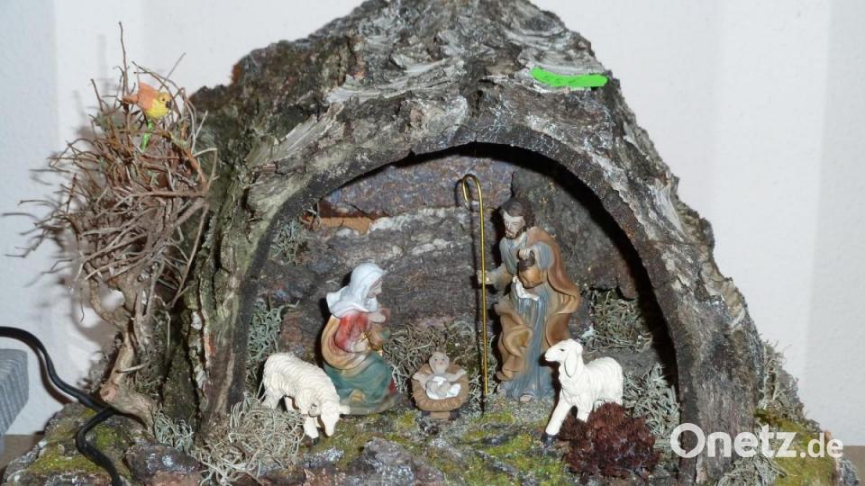 Liebhaber gibt es auch für Höhlenkrippen. Bild: Portner