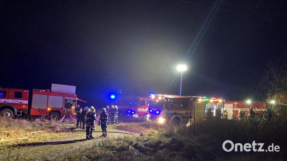 Die Feuerwehr Eschlkam hat tschechischen Feuerwehren bei der Brandbekämpfung geholfen Bild: Kreisbrandinspektion Cham
