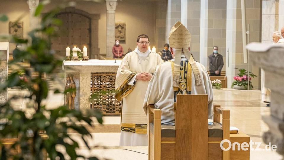 Diakonweihe von Bruder Michael Markus Bäumler. Bild: Br. Cassian Jakobs OSB, cassian@ottilien.de
