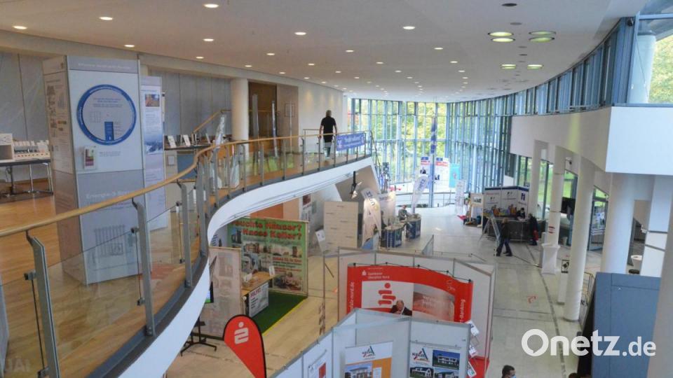 Die Bau- und Immobilienmesse &quot;Mein Zuhause - Nordoberpfalz&quot;. Bild: Kunz
