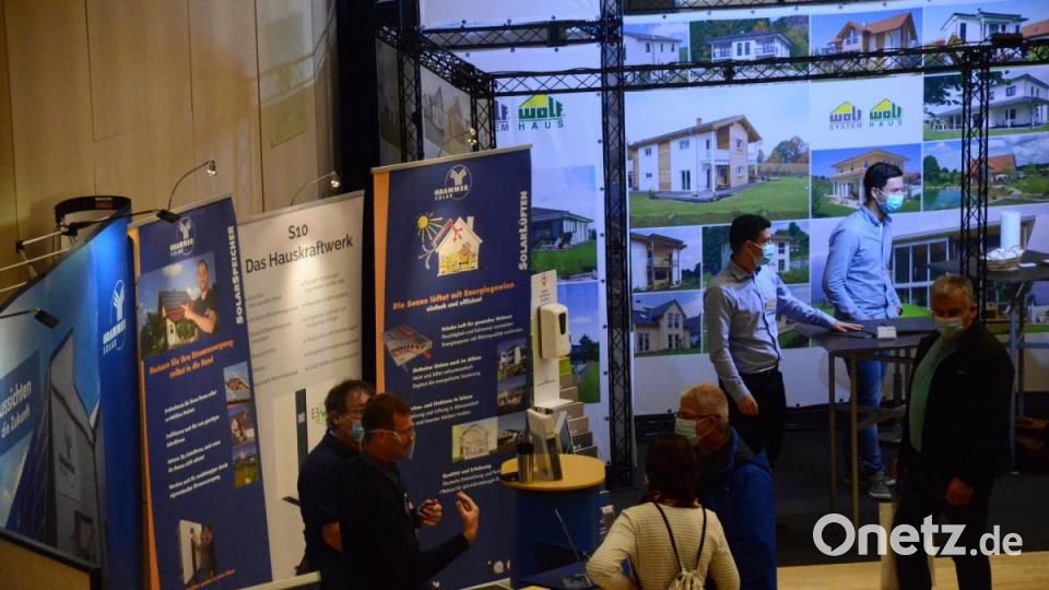 Die Bau- und Immobilienmesse &quot;Mein Zuhause - Nordoberpfalz&quot;. Bild: Kunz