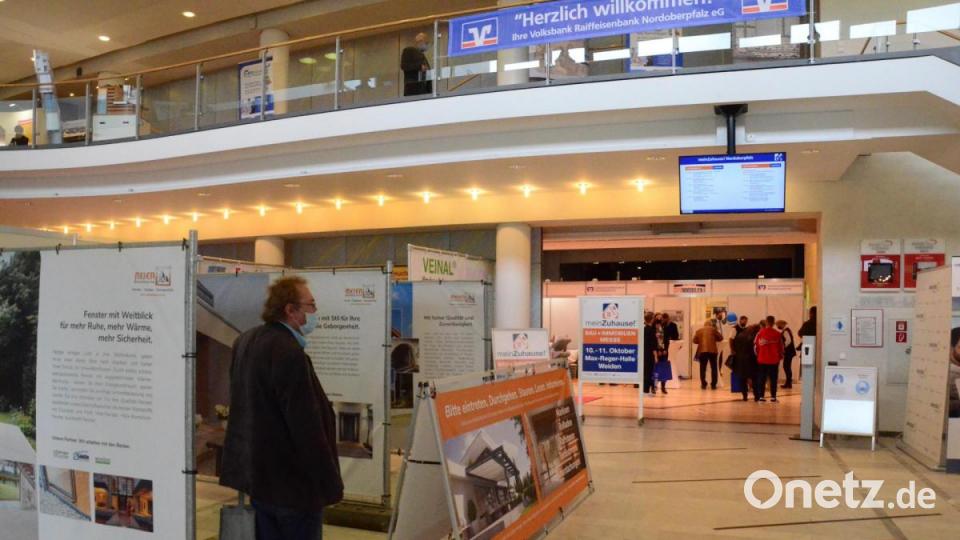 Die Bau- und Immobilienmesse &quot;Mein Zuhause - Nordoberpfalz&quot;. Bild: Kunz