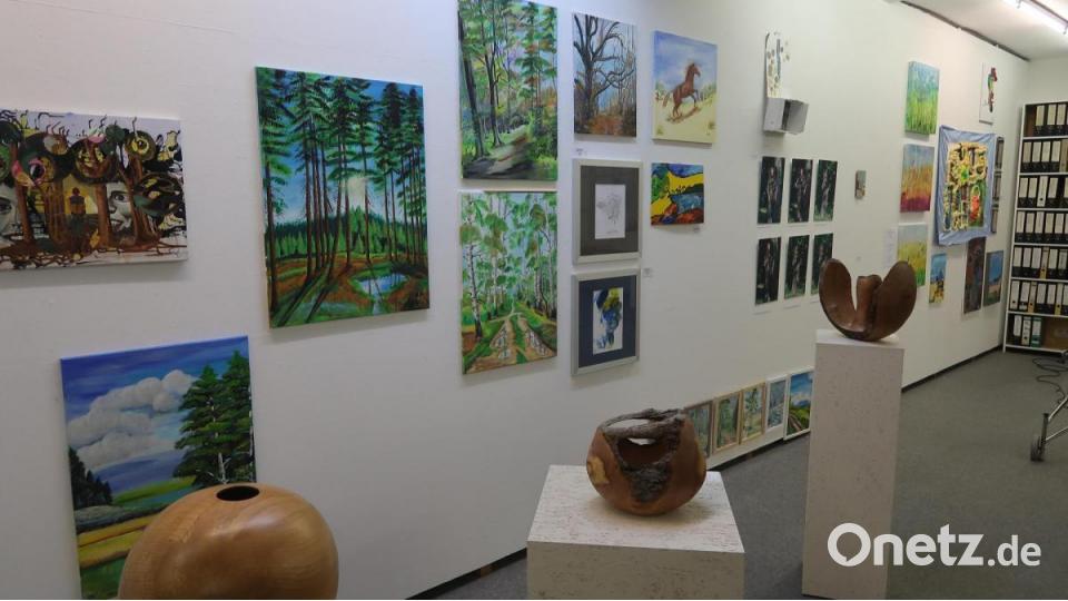 Kunstverein Weiden und Arbeitskreis Kunst im Oberpfalzverein gehen eine Symbiose ein. Bild: uz