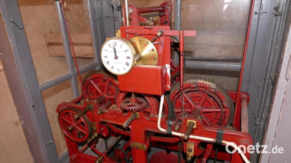 Das mechanische Uhrwerk wurde zwischenzeitlich durch eine elektronische Steuerung ersetzt Bild: ga