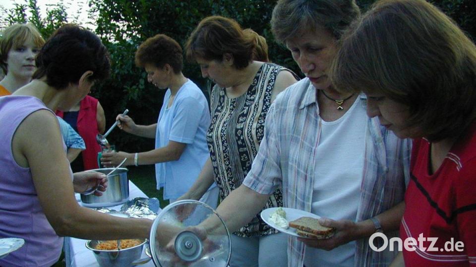 Das Sommerfest, stets bei der jeweiligen Vorsitzenden. Bild: sl (Archiv)