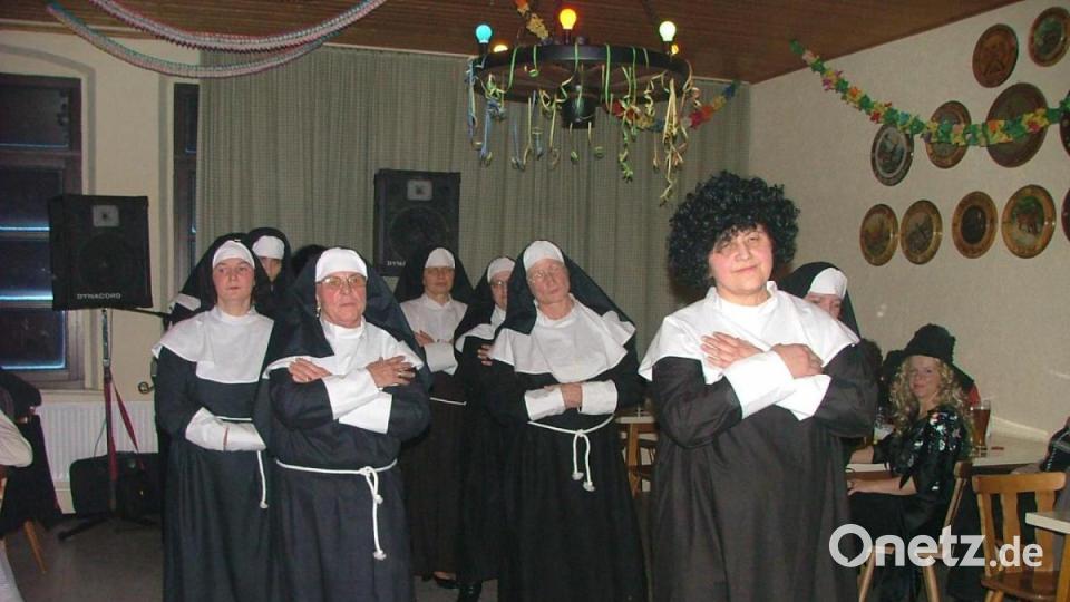 Fasching feiern das konnten die Frauen. Bild: sl (Archiv)