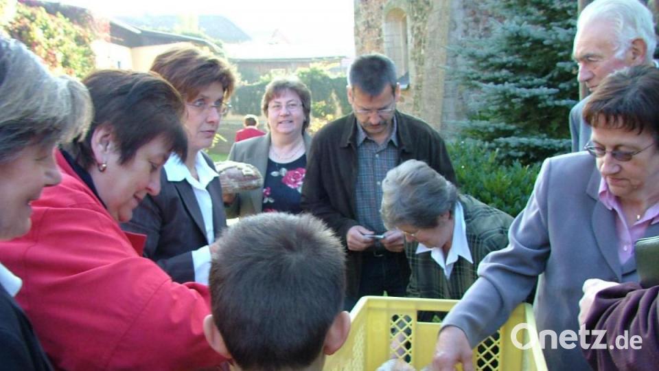 Die Minibrotverkauf zum Erntedankfest kommrt ebenfalls immer gut an. Bild: sl (Archiv)